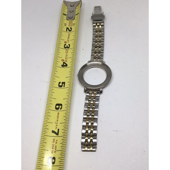 Authentic Fossil Watch Band Bracelet Links Case Use For Parts Used 14mm V808 - Picture 1 of 12